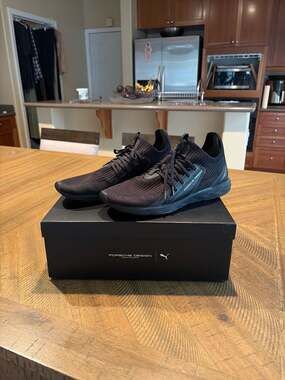 Puma x Porsche Design RCT EvoKnit Triple Black Trainer Sneakers